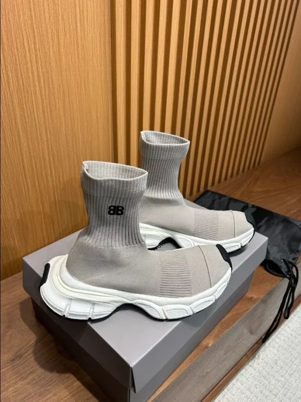 BALENCIAGA SPEED 3.0 SNEAKERS IN GREY – BB168 - Image 4