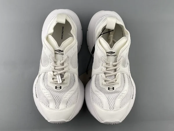 BALENCIAGA WOMEN’S CIRCUIT SNEAKER IN WHITE – BB223 - Image 8