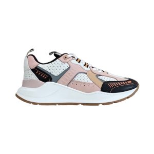 BURBERRY LEATHER AND SUEDE SNEAKERS – BBR130