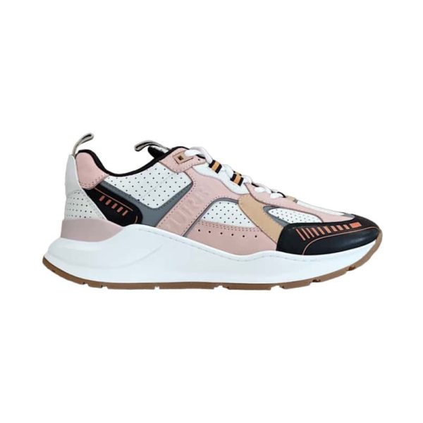 BURBERRY LEATHER AND SUEDE SNEAKERS – BBR130
