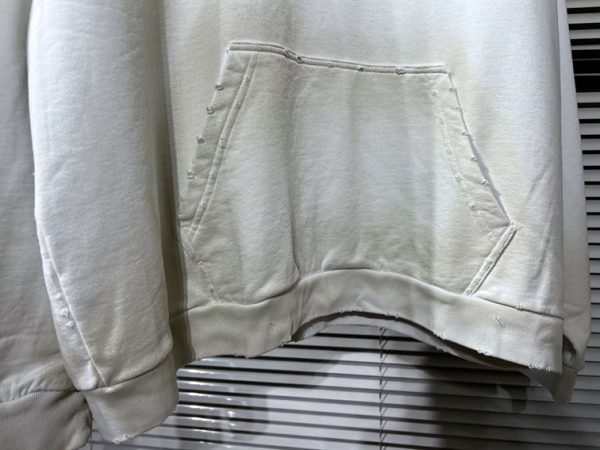 Balenciaga Crypto Hoodie Medium Fit In White – SBH023 - Image 7