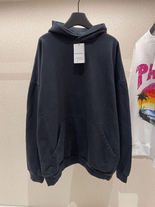 Balenciaga Hand Drawn Hoodie Medium Fit – SBH025 - Image 3