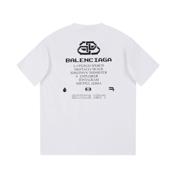 Balenciaga T-shirt – BBS094 - Image 2