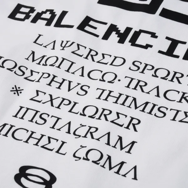 Balenciaga T-shirt – BBS094 - Image 6