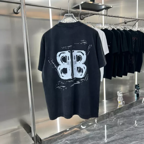 Balenciaga T-shirt – BBS118 - Image 2