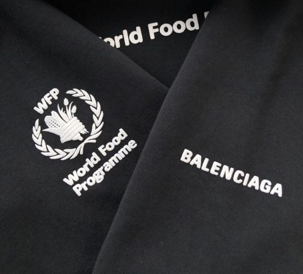 Balenciaga WFP Hoodie Medium Fit In Black – SBH028 - Image 5