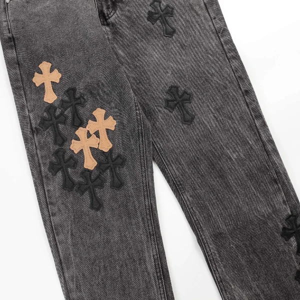 Chrome Hearts Jeans – AJ074 - Image 3