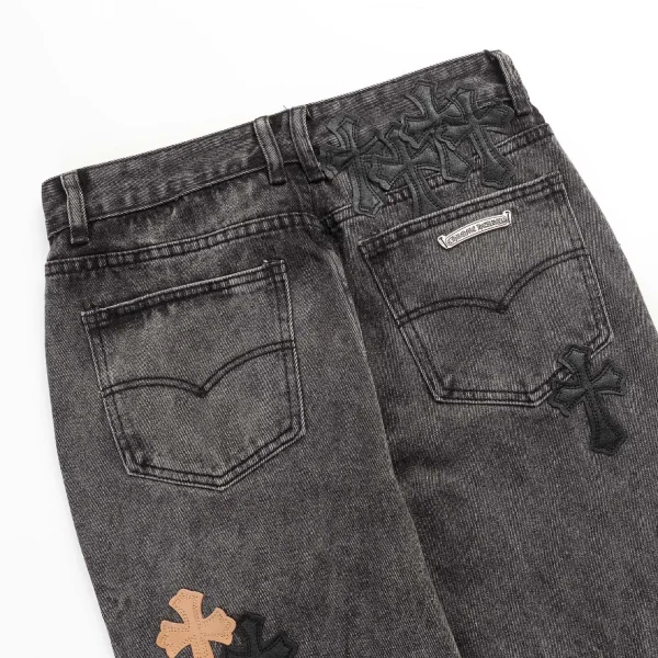 Chrome Hearts Jeans – AJ074 - Image 4