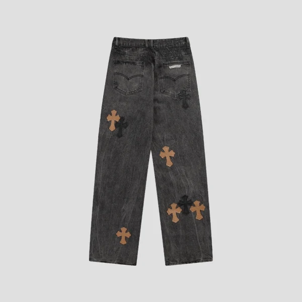 Chrome Hearts Jeans – AJ074 - Image 2