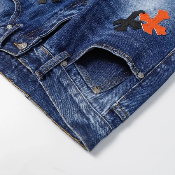 Chrome Hearts Jeans – AJ076 - Image 4