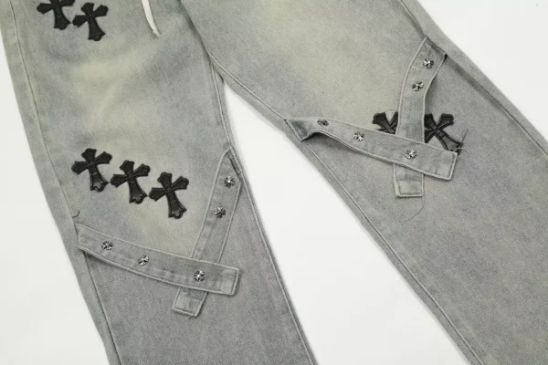 Chrome Hearts Jeans – AJ081 - Image 7
