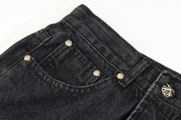 Cross Patch Jeans Chrome Hearts – AJ070 - Image 6