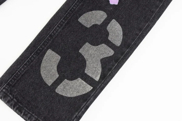Cross Patch Jeans Chrome Hearts – AJ070 - Image 8