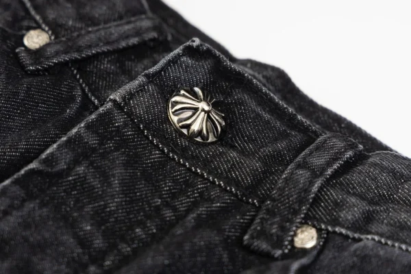 Cross Patch Jeans Chrome Hearts – AJ070 - Image 3