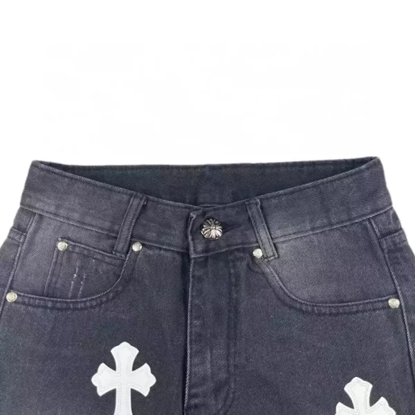 Cross Patch Jeans Chrome Hearts – AJ071 - Image 5