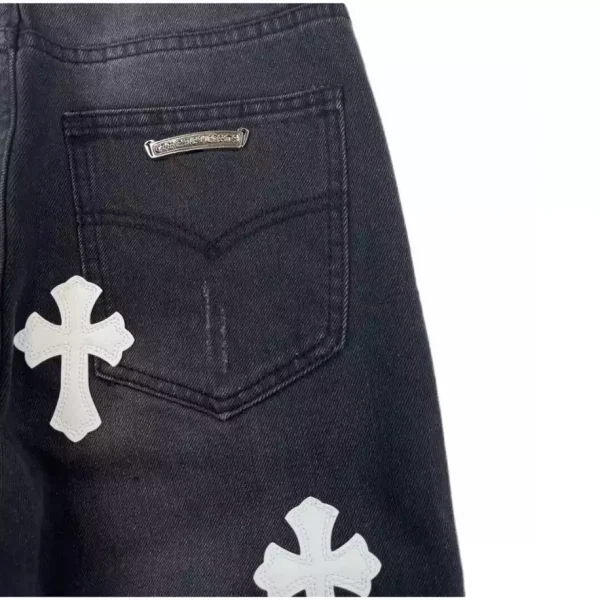 Cross Patch Jeans Chrome Hearts – AJ071 - Image 6
