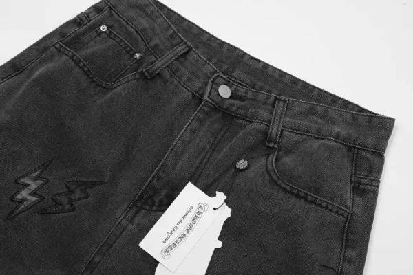 Cross Patch Jeans Chrome Hearts – AJ072 - Image 3