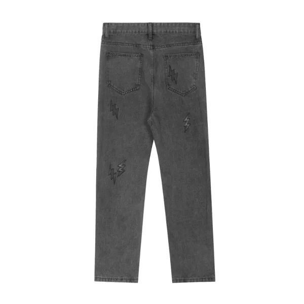 Cross Patch Jeans Chrome Hearts – AJ072 - Image 2