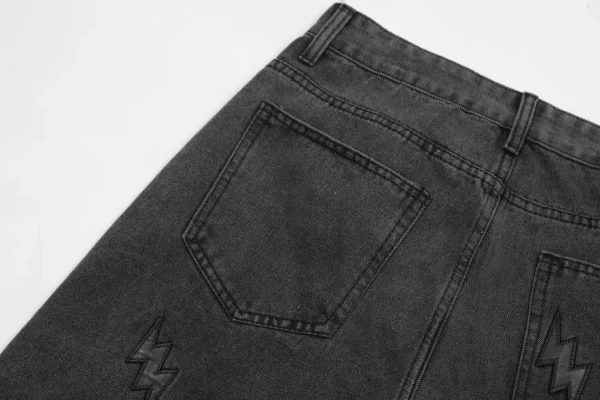 Cross Patch Jeans Chrome Hearts – AJ072 - Image 6