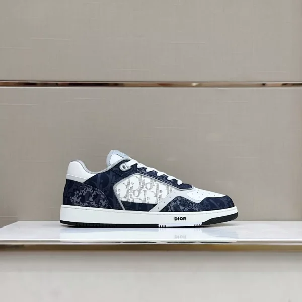 DIOR B27 LOW IN DENIM BLUE WHITE – CD185 - Image 2