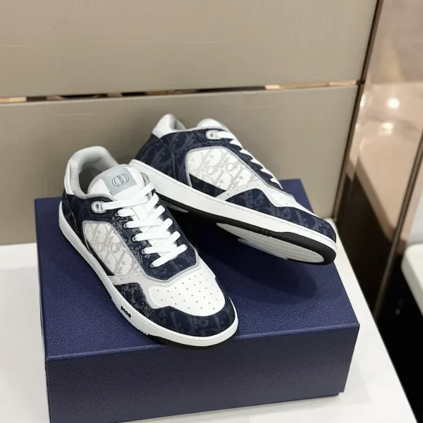 DIOR B27 LOW IN DENIM BLUE WHITE – CD185 - Image 8