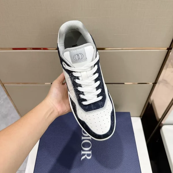 DIOR B27 LOW IN DENIM BLUE WHITE – CD185 - Image 3