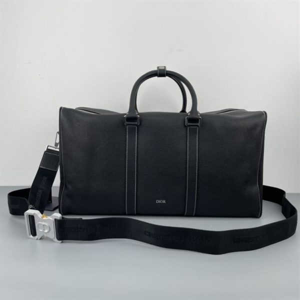 DIOR LINGOT 50 BAG BLACK GRAINED CALFSKIN – DR011 - Image 2
