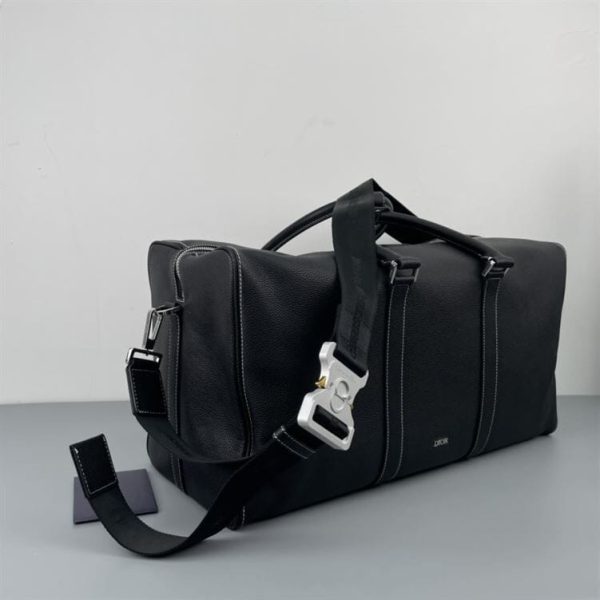 DIOR LINGOT 50 BAG BLACK GRAINED CALFSKIN – DR011 - Image 4