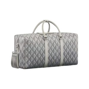 DIOR LINGOT 50 BAG GRAY CD DIAMOND CANVAS BAG – DR010
