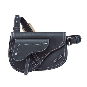 DIOR X KAWS POUCH SADDLE NAVY BLUE – DR029
