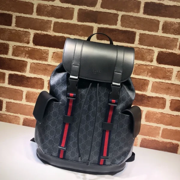 GG BLACK BACKPACK – GC21 - Image 2