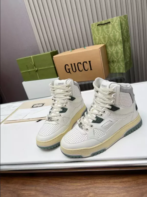 GG High Top Distressed Effect Sneaker – GC259 - Image 8