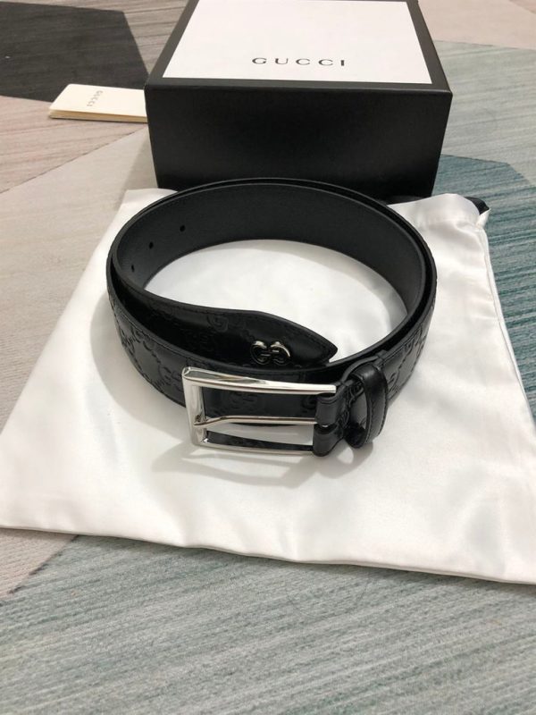 GG SIGNATURE BELT WITH GG DETAIL – B0182 - Image 4