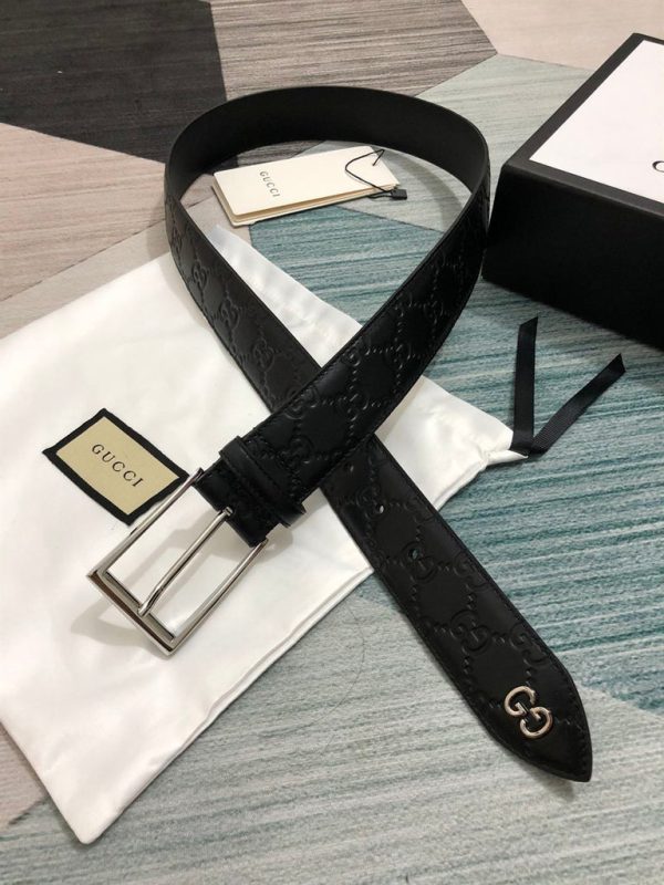 GG SIGNATURE BELT WITH GG DETAIL – B0182 - Image 2
