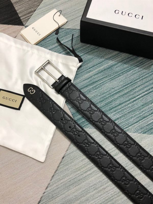 GG SIGNATURE BELT WITH GG DETAIL – B0182 - Image 7