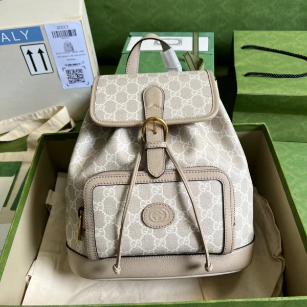 GUCCI BACKPACK WITH INTERLOCKING G – GC22 - Image 2