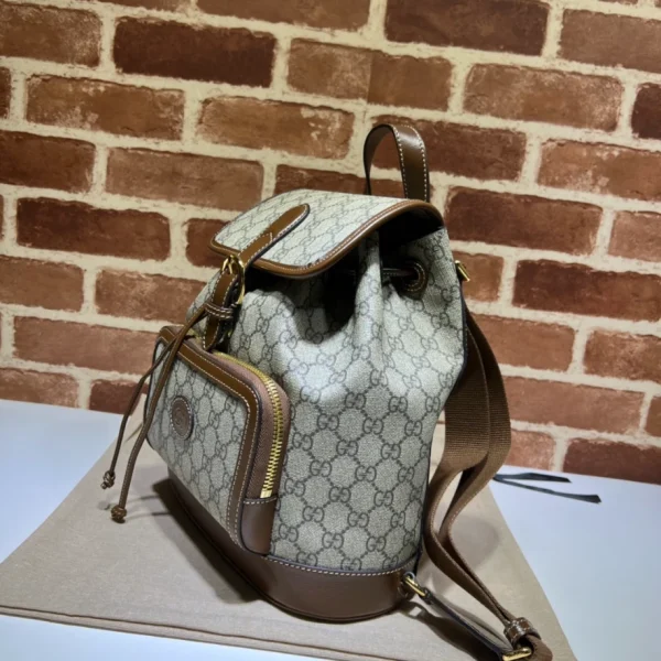 GUCCI BACKPACK WITH INTERLOCKING G – GC23 - Image 6