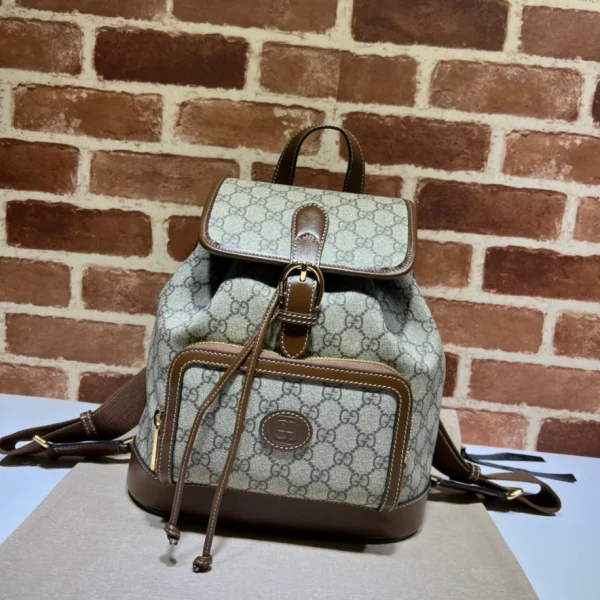 GUCCI BACKPACK WITH INTERLOCKING G – GC23 - Image 2