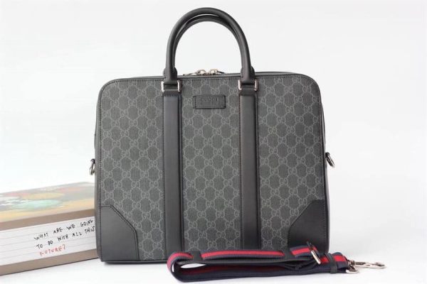 GUCCI GG BLACK BRIEFCASE – GC60 - Image 2