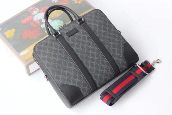 GUCCI GG BLACK BRIEFCASE – GC60 - Image 4