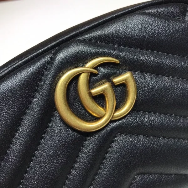 GUCCI GG MARMONT MATELASSE LEATHER BELT BAG – GC62 - Image 6