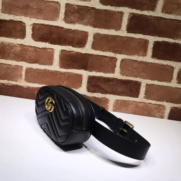 GUCCI GG MARMONT MATELASSE LEATHER BELT BAG – GC62 - Image 3