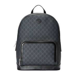 GUCCI INTERLOCKING DOUBLE G BACKPACK IN BLACK – GC49