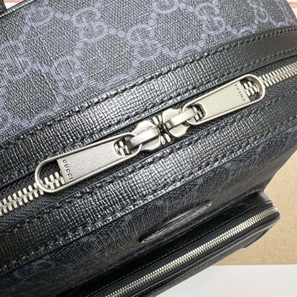 GUCCI INTERLOCKING DOUBLE G BACKPACK IN BLACK – GC49 - Image 6