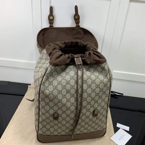 GUCCI MEDIUM BACKPACK WITH INTERLOCKING G – GC52 - Image 4