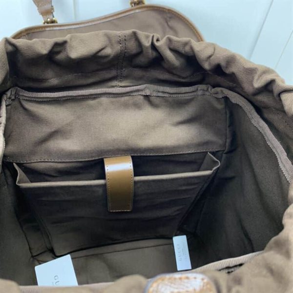 GUCCI MEDIUM BACKPACK WITH INTERLOCKING G – GC52 - Image 7