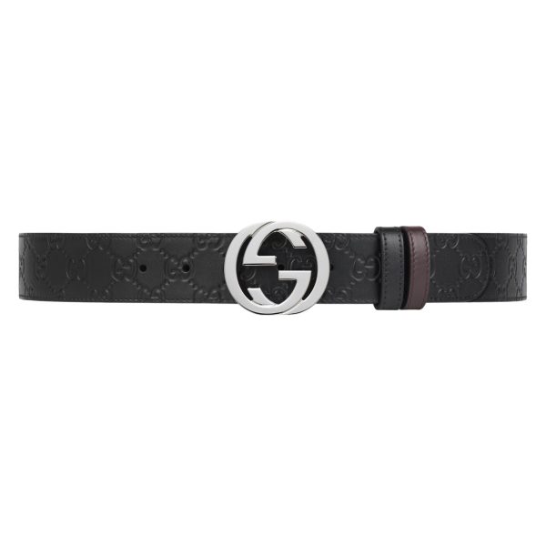 GUCCI REVERSIBLE SIGNATURE BELT – B0148