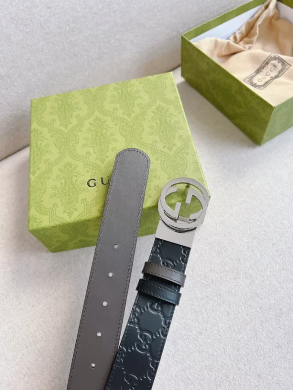 GUCCI REVERSIBLE SIGNATURE BELT – B0148 - Image 7