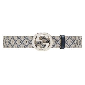 GUCCI SUPREME BELT WITH G BUCKLE – B0144