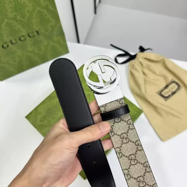 GUCCI SUPREME BELT WITH G BUCKLE – B0144 - Image 3